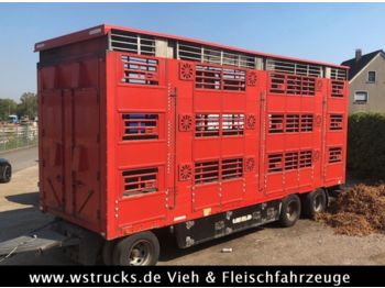 Pezzaioli RBA 32  3 Stock , Hubdach  - Transporte de ganado remolque