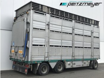  Pezzaioli Viehanhänger 3 Stock 3 Achs, Hubdach, LIA - Transporte de ganado remolque
