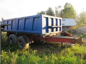 Kempf 2 axle trailer+scania  - Volquete remolque