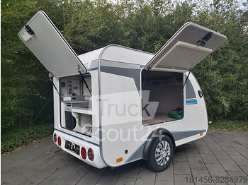 Remolque venta ambulante nuevo trailershop Mini Caravan Camper Schlafwagen mit Küche: foto 1