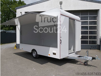 Remolque venta ambulante nuevo trailershop Retro Innenabmessung 420x220x230cm 1500kg leer: foto 1