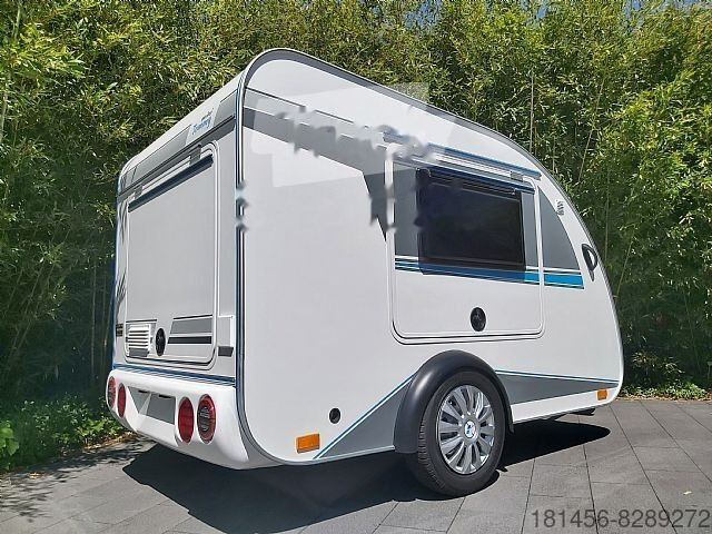 Remolque venta ambulante nuevo trailershop TMC 25 Mini Schlafwagen Küche anstatt zelten: foto 7