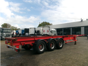 Asca 3-axle container trailer 20-40-45 ft + hydraulics - Portacontenedore/ Intercambiable semirremolque: foto 4