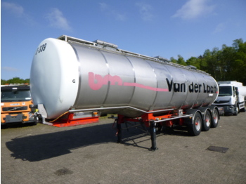 Cisterna semirremolque para transporte de alimentos Burg Beer food tank inox 31 m3 / 1 comp: foto 1