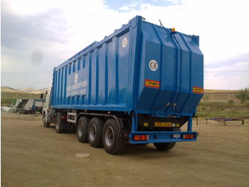 Piso movil semirremolque para transporte de basura nuevo CUHADAR 2021: foto 1
