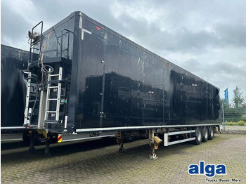 Carnehl CSS/AL, 93m³, 8mm Boden, SAF, Rollplane - Caja cerrada semirremolque