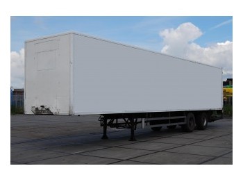 Groenewegen 2 Axle trailer - Caja cerrada semirremolque