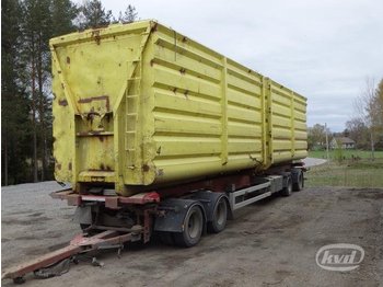 Närko D4YF51H11 Lastbilssläp med containers  - Caja cerrada semirremolque