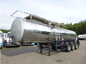 Clayton Food tank inox 23.5 m3 / 1 comp - cisterna semirremolque