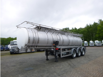 Crossland Chemical tank inox 22.5 m3 / 1 comp / ADR 08/2019 - Cisterna semirremolque