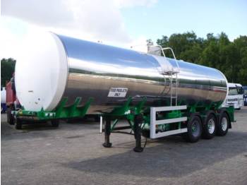 Crossland Food (milk) tank inox 30 m3 / 1 comp - Cisterna semirremolque