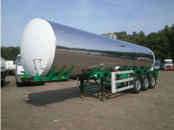 Crossland Food tank inox 30 m3 / 1 comp - Cisterna semirremolque