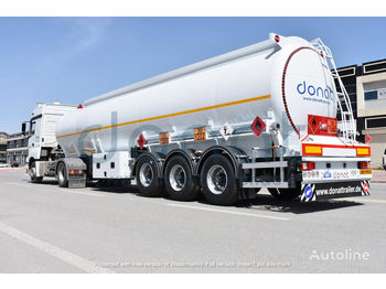 DONAT Aluminum Fuel Tanker with Bottom Loading - Cisterna semirremolque