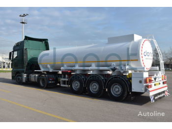 DONAT Stainless Steel Tanker - Sulfuric Acid - Cisterna semirremolque