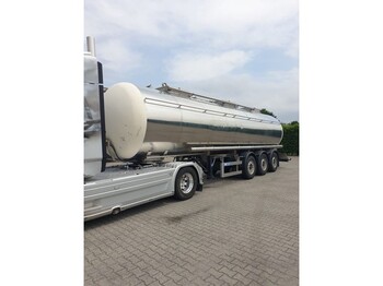 Diversen HLW 3 Kamer Levensmiddelen tankoplegger 32M3 DRUCKTANK - Cisterna semirremolque