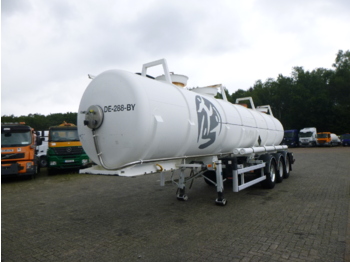 Cisterna semirremolque Guhur Chemical tank ACID inox 24.8 m3 / 1 comp