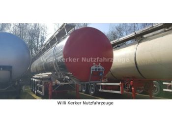 HLW Lebensmittelauflieger 3Ka 34 m³  7492  - Cisterna semirremolque