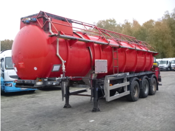 Cisterna semirremolque para transporte de substancias químicas Clayton Chemical ACID tank steel 23.7 m3 / 1 comp: foto 1