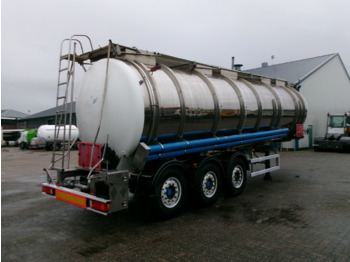 Cisterna semirremolque para transporte de substancias químicas Clayton Chemical tank inox 37.5 m3 / 1 comp: foto 4