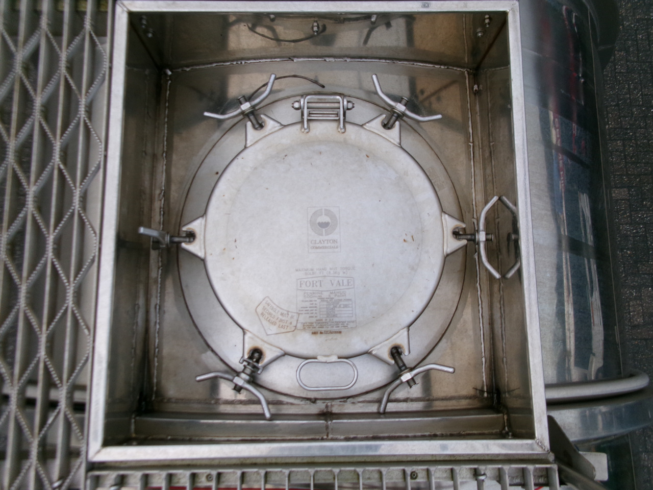 Cisterna semirremolque para transporte de substancias químicas Clayton Chemical tank inox 37.5 m3 / 1 comp: foto 20