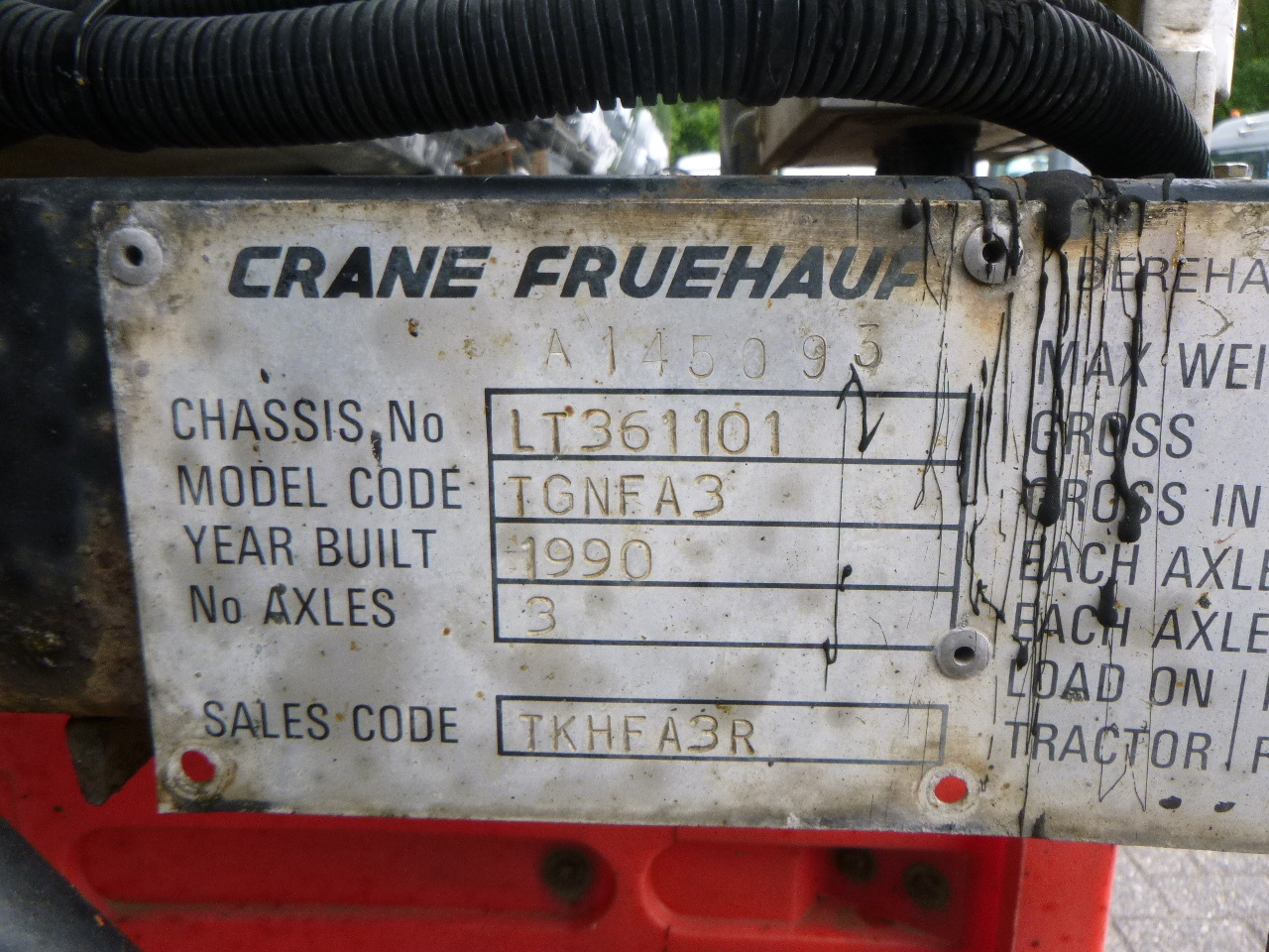 Leasing financiero de Crane Fruehauf Bitumen tank inox 28 m3 / 1 comp leasing Crane Fruehauf Bitumen tank inox 28 m3 / 1 comp: foto 16