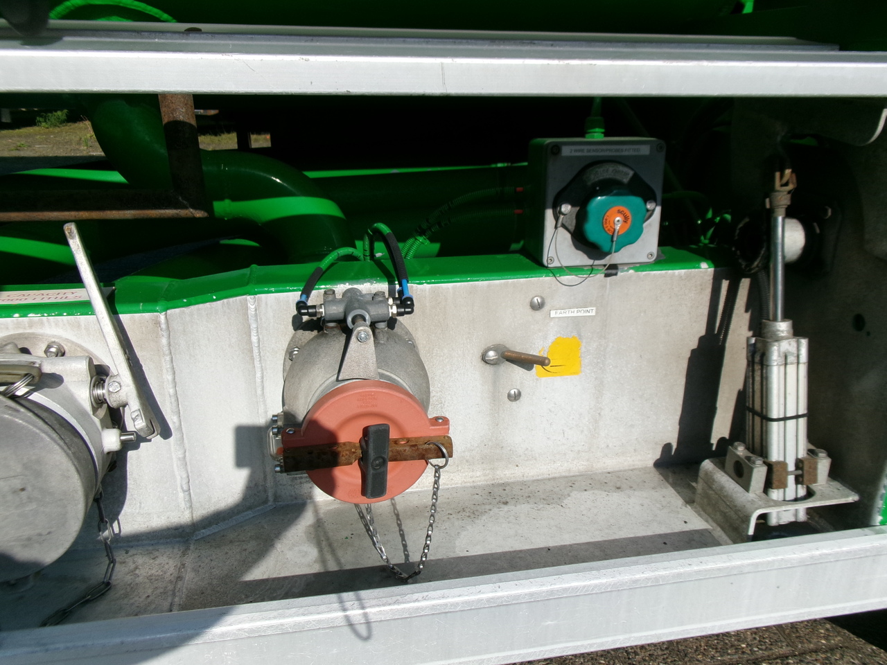 Cisterna semirremolque para transporte de combustible Feldbinder Fuel tank alu 42 m3 / / 6 comp + pump: foto 20
