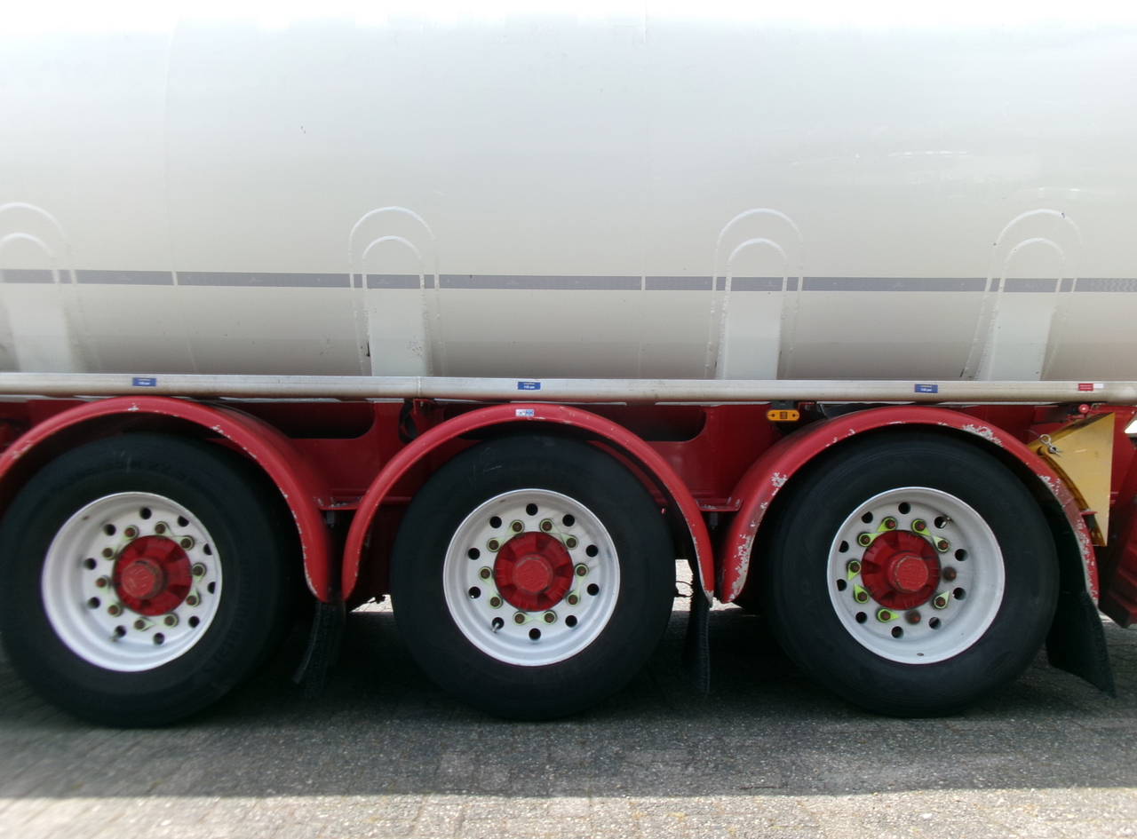 Cisterna semirremolque para transporte de combustible Feldbinder Fuel tank alu 44.6 m3 + pump: foto 5