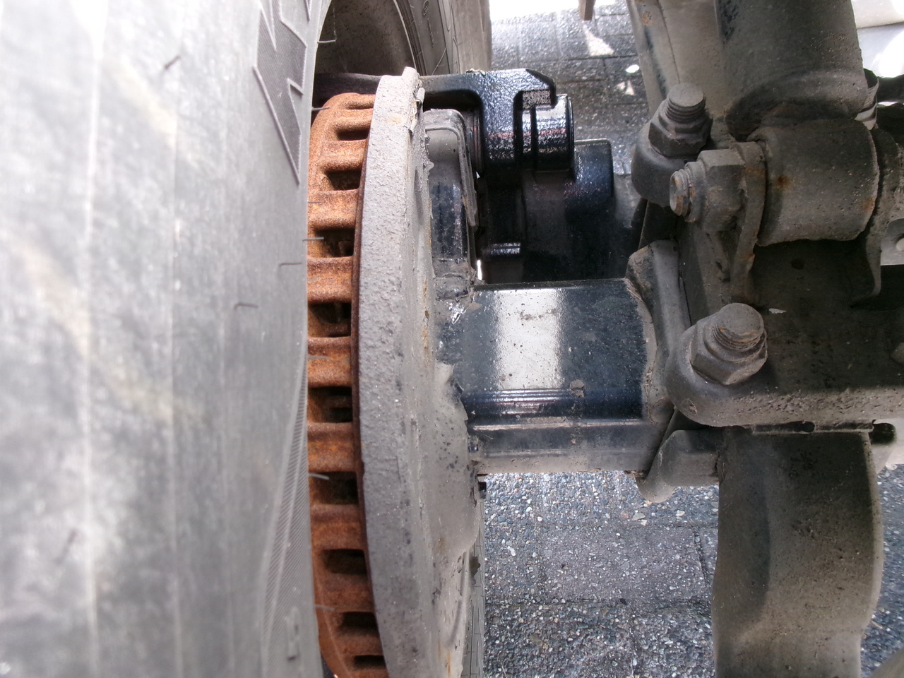 Cisterna semirremolque para transporte de harina Feldbinder Powder tank alu 36 m3 / 1 comp: foto 8
