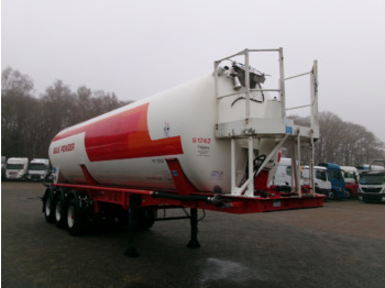 Cisterna semirremolque para transporte de harina Feldbinder Powder tank alu 41 m3 (tipping): foto 2