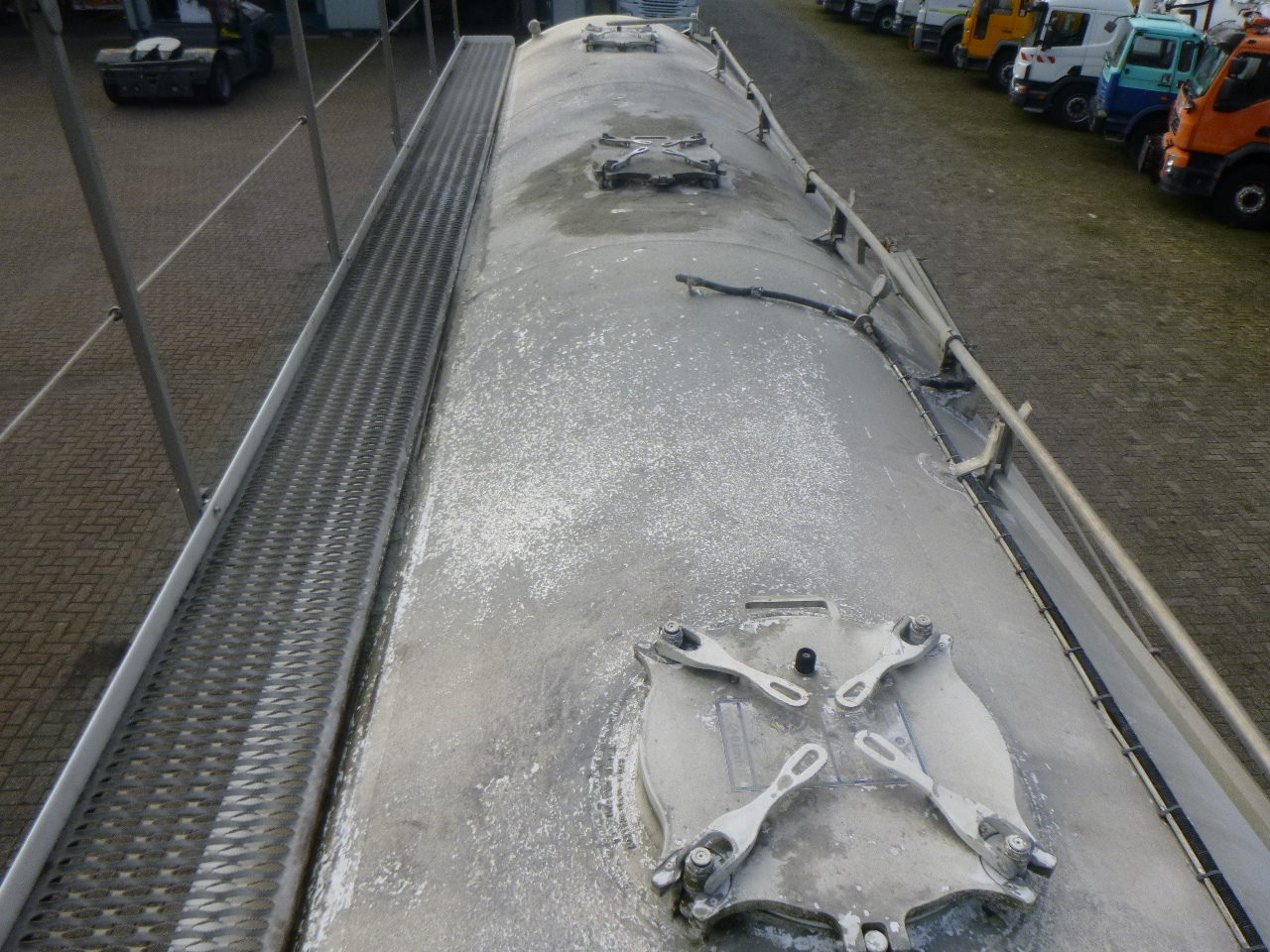 Cisterna semirremolque para transporte de harina Feldbinder Powder tank alu alu 49 m3 / 1 comp: foto 30