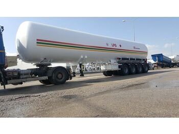 Cisterna semirremolque para transporte de gas nuevo GURLESENYIL 4 axles lpg semi trailers: foto 1