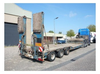Goldhofer 3 axel low loader trailer - Góndola rebajadas semirremolque