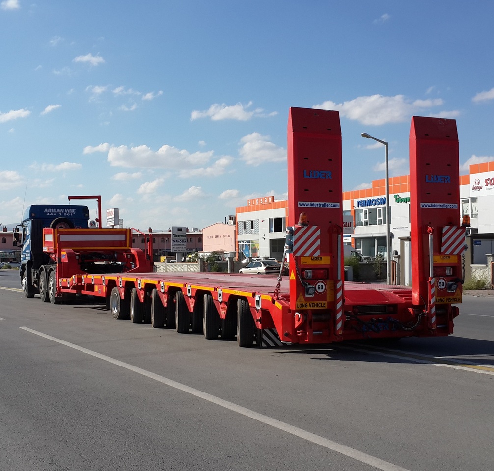 Góndola rebajadas semirremolque LIDER 2023 YEAR NEW MODELS containeer flatbes semi TRAILER FOR SALE: foto 9