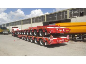 Góndola rebajadas semirremolque LIDER 2023 model 150 Tons capacity Lowbed semi trailer
