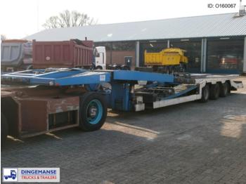 Louault 3-axle truck/machinery transporter trailer - Góndola rebajadas semirremolque