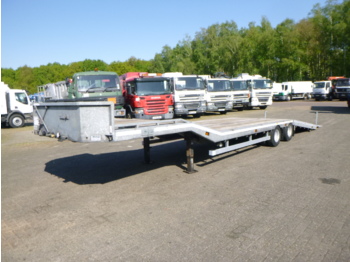 Veldhuizen Semi-lowbed trailer (light commercial) 10 m + winch + ramp - Góndola rebajadas semirremolque
