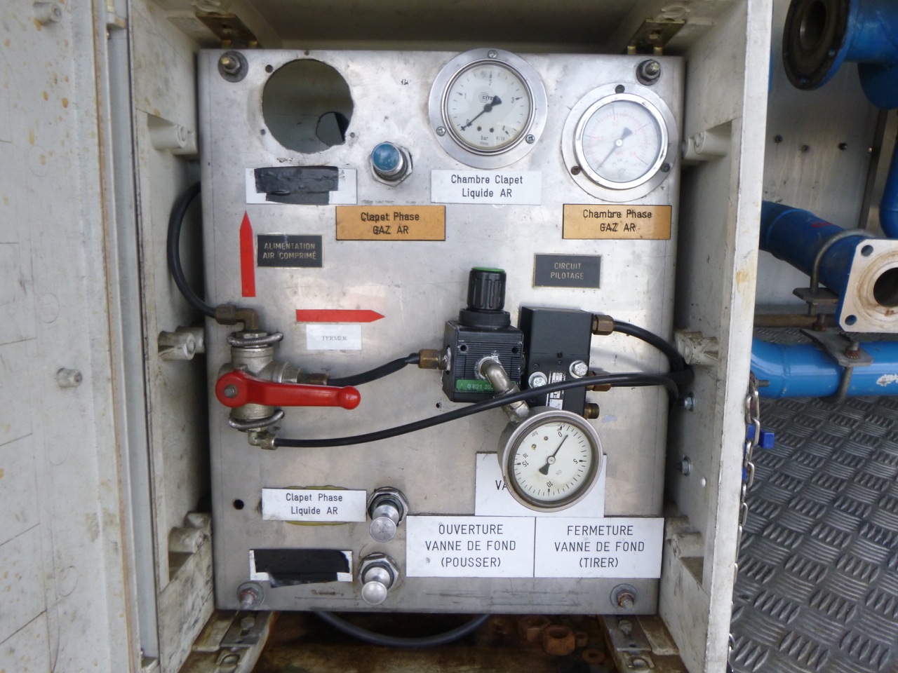 Cisterna semirremolque para transporte de gas Guhur Low-pressure gas tank steel 31.5 m3 / 10 bar (methyl chloride): foto 11
