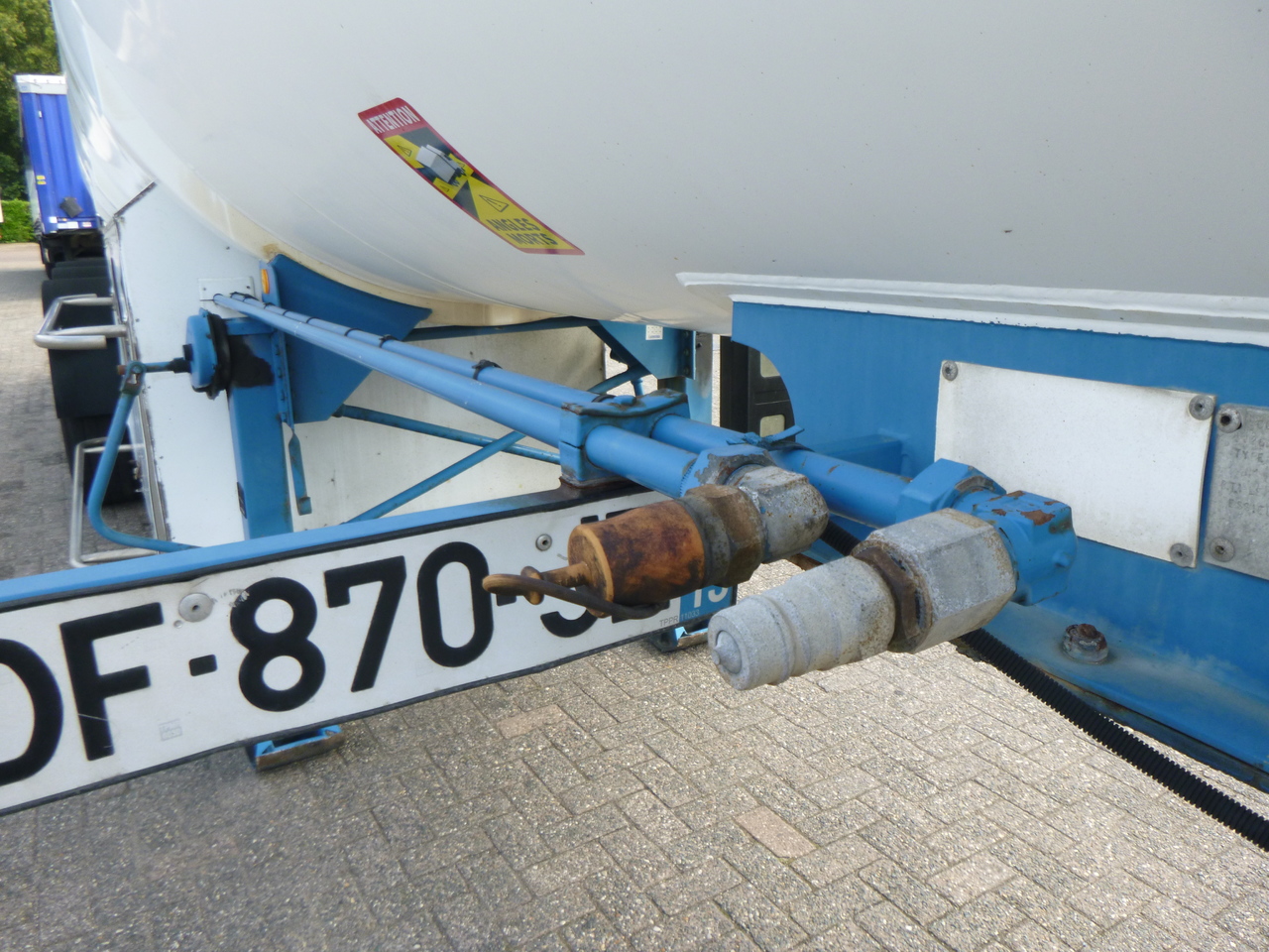 Cisterna semirremolque para transporte de gas Guhur Low-pressure gas tank steel 31.5 m3 / 10 bar (methyl chloride): foto 15
