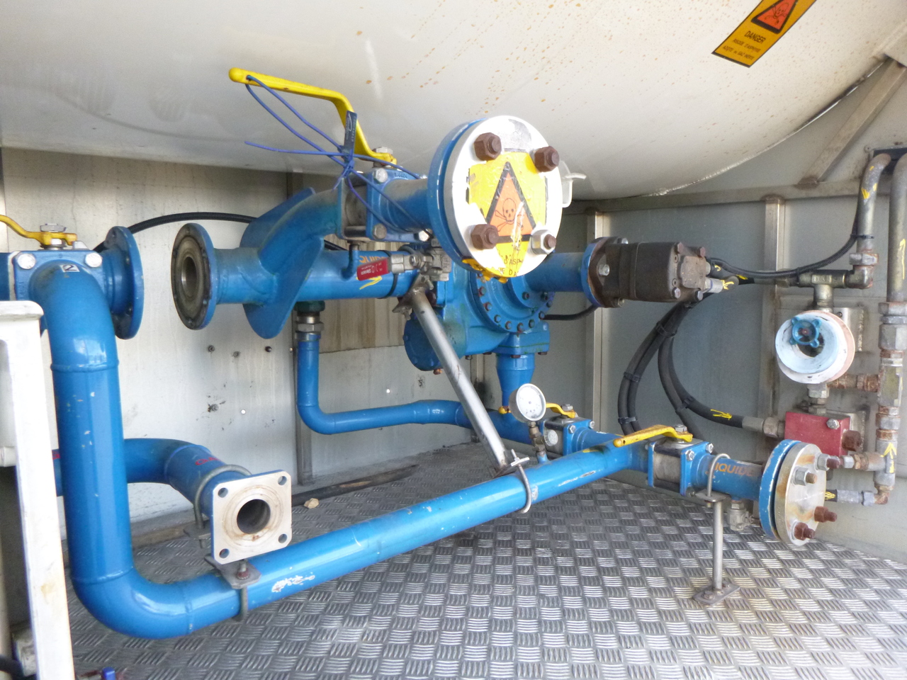 Cisterna semirremolque para transporte de gas Guhur Low-pressure gas tank steel 31.5 m3 / 10 bar (methyl chloride): foto 14