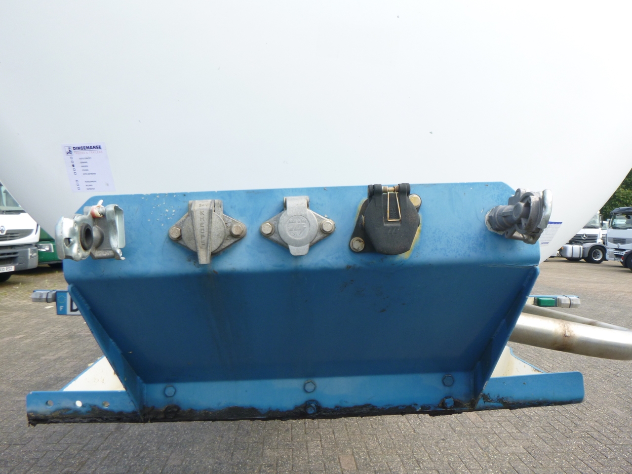 Cisterna semirremolque para transporte de gas Guhur Low-pressure gas tank steel 31.5 m3 / 10 bar (methyl chloride): foto 17