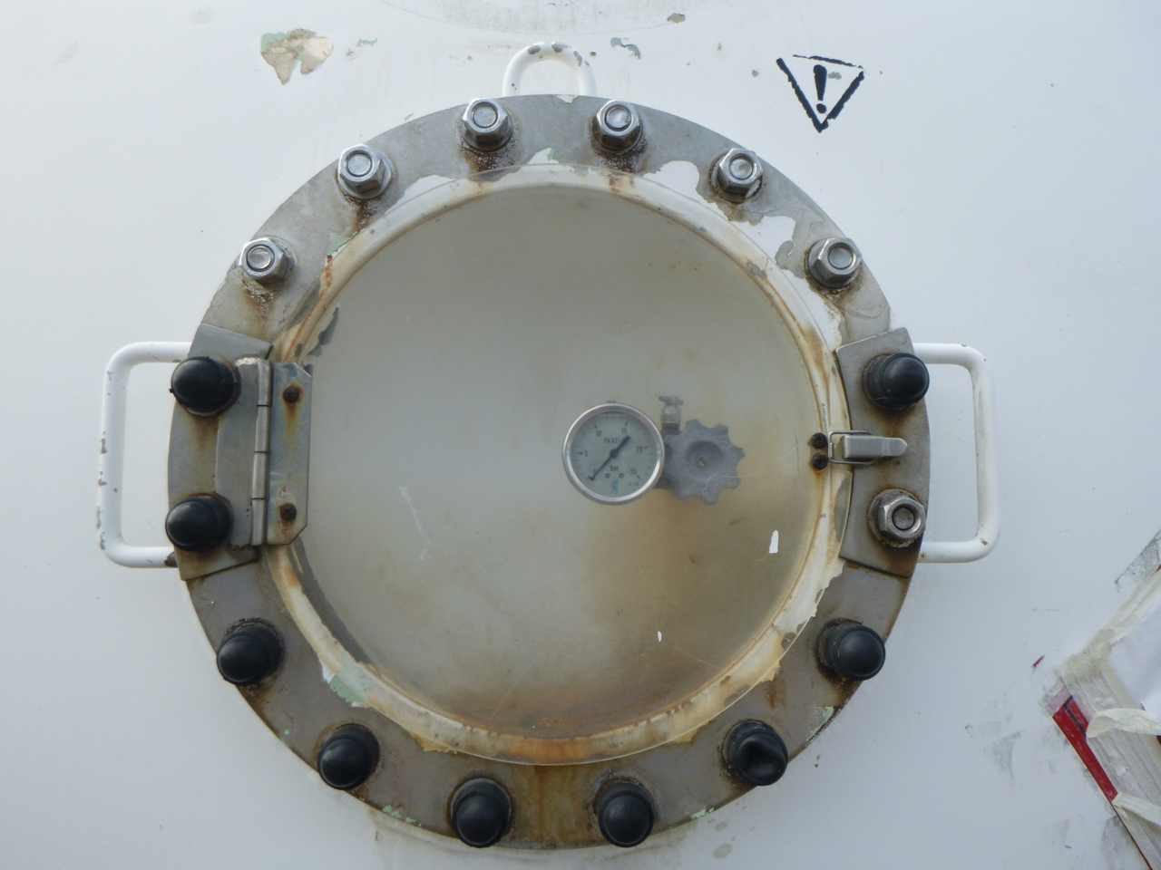 Cisterna semirremolque para transporte de gas Guhur Low-pressure gas tank steel 31.5 m3 / 10 bar (methyl chloride): foto 12