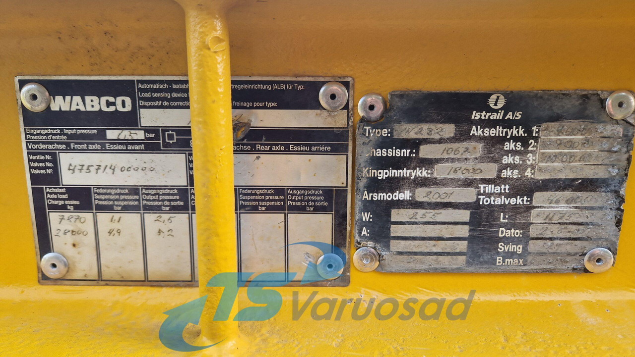Portavehículos semirremolque para Camión ISTRAIL NN232: foto 9