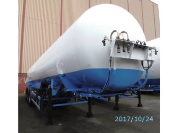 Cisterna semirremolque para transporte de gas KLAESER GAS, Cryogenic, Oxygen, Argon, Nitrogen: foto 1