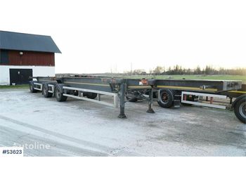 Portacontenedore/ Intercambiable semirremolque Kilafors Trailer Container Chassis: foto 1