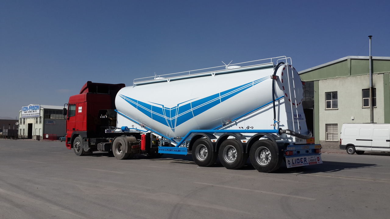 Cisterna semirremolque nuevo LIDER 2023 MODEL NEW CEMENT TANKER: foto 11