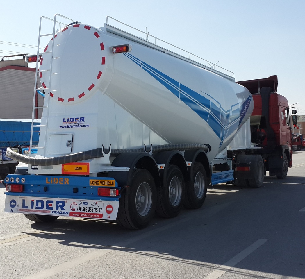 Cisterna semirremolque para transporte de cemento nuevo LIDER 2023 MODEL NEW CEMENT TANKER: foto 13
