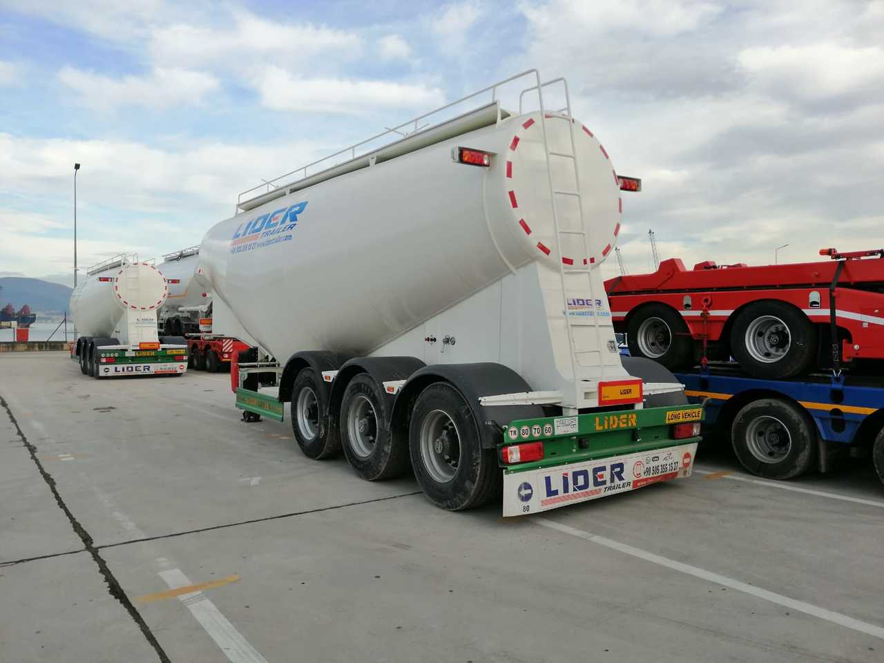 Cisterna semirremolque para transporte de cemento nuevo LIDER 2023 MODEL NEW CEMENT TANKER: foto 18