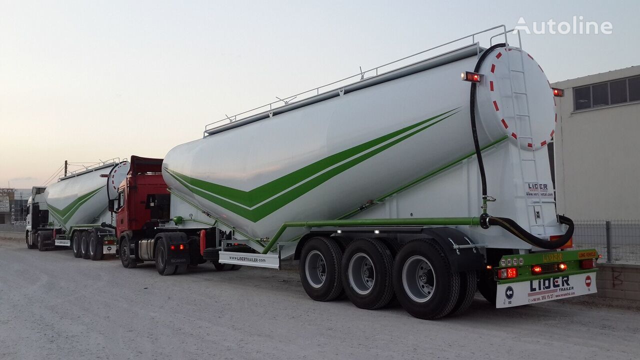 Cisterna semirremolque para transporte de cemento nuevo LIDER 2023 NEW 80 TONS CAPACITY FROM MANUFACTURER READY IN STOCK: foto 18