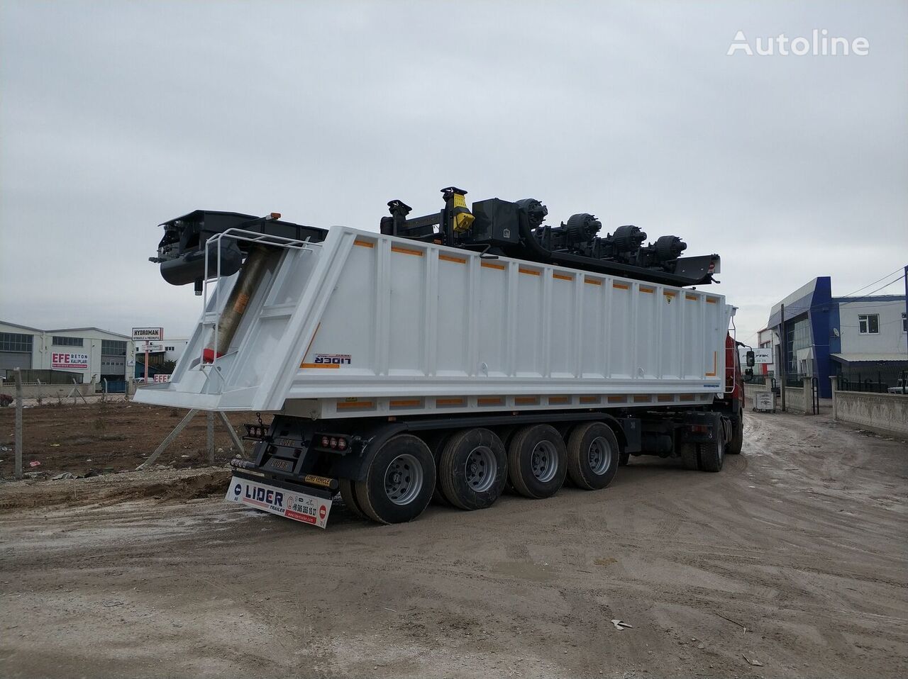 Volquete semirremolque nuevo LIDER 2024 MODEL NEW 35 M3 DUMPER ( BENNE ): foto 5