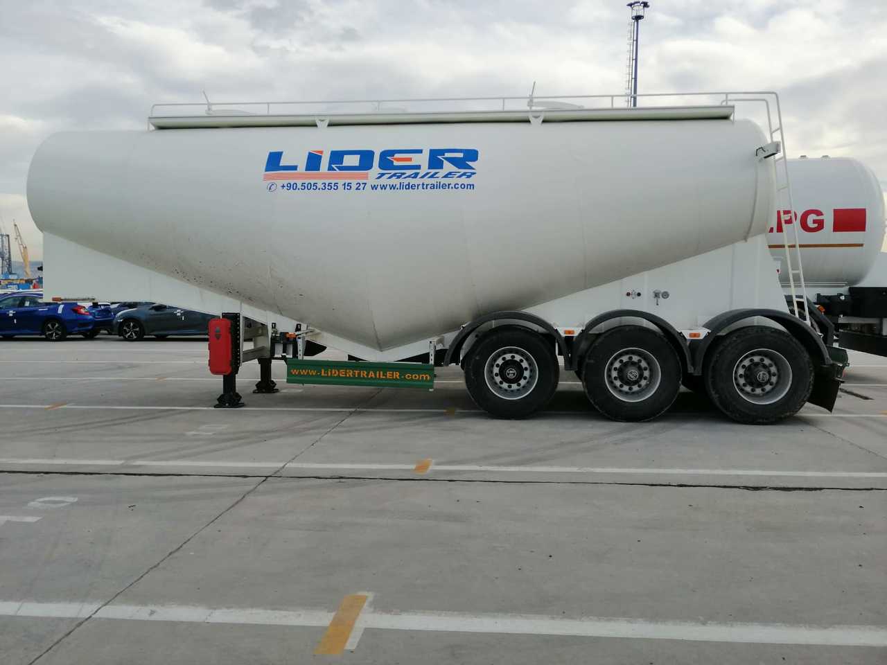 Cisterna semirremolque para transporte de cemento nuevo LIDER 2024 MODEL NEW CEMENT TANKER: foto 17
